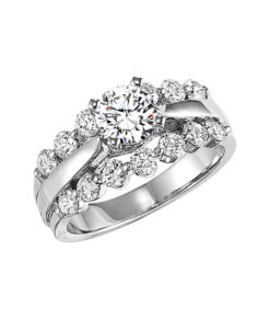 White Gold Engagement Ring – Engagement Ring