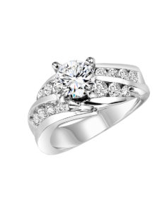 White Gold Diamond Engagement Ring – Engagement Ring