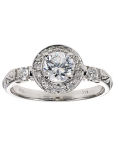 White Gold Diamond Ring – Engagement Ring