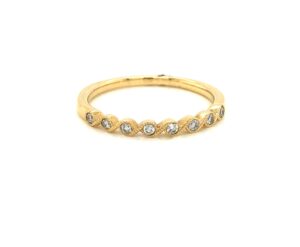14KT Gold Stackable Band