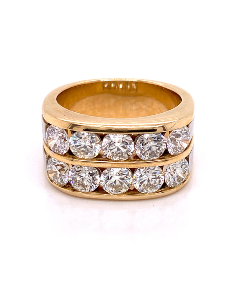 Show Stopper Multi Diamond Ring for Men | Radiant Bay