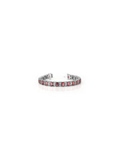14KT White Gold Emerald Bracelet – Ruby