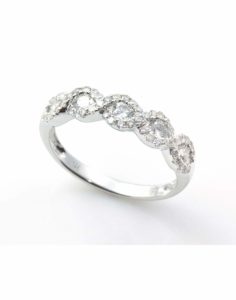 14kt. White Gold Diamond Ring