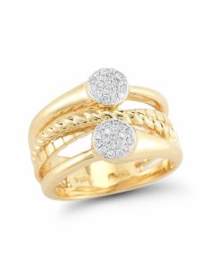 14kt. Yellow Gold Diamond Ring