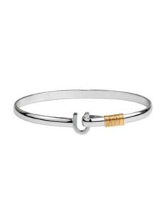Original Gold Titanium Hook Bracelet 7.5″ 4mm