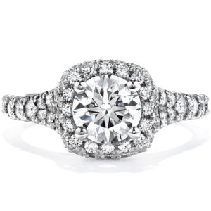 0.98 ctw. Acclaim Engagement Ring in 18K White Gold
