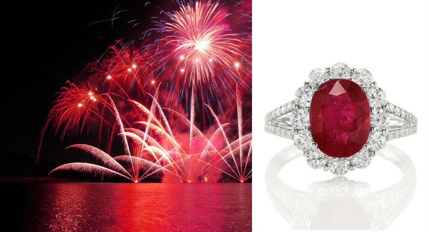 Fireworks and Rubies—Happy July!