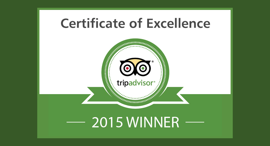 TripAdvisor Recognizes Grand Jewelers with the 2015 Certificate of Excellence Award