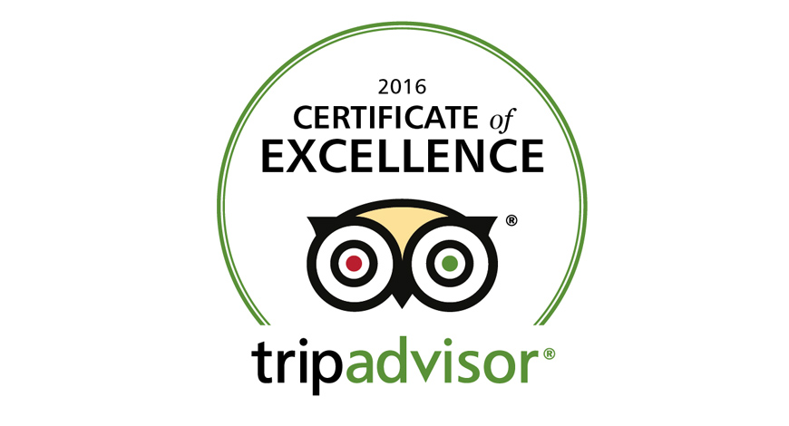 GRAND JEWELERS EARNS 2016 TRIPADVISOR CERTIFICATE OF EXCELLENCE