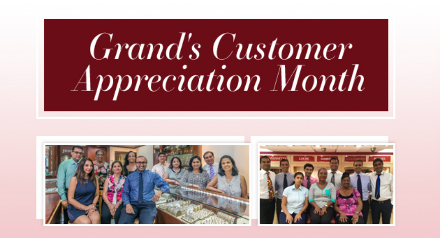 Grand’s Customer Appreciation Month