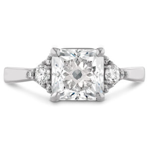 0.55 ctw. Triplicity Dream Engagement Ring in 18K White Gold